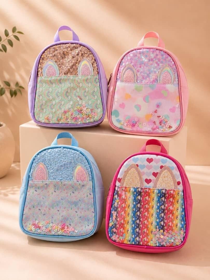 Kids Retro Cartoon Mini Backpack
