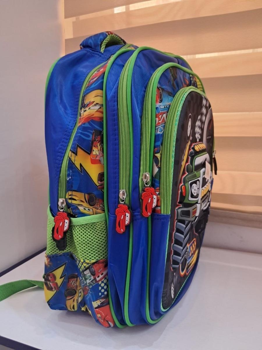 Road Monster Truck School Backpack thumbnail 2