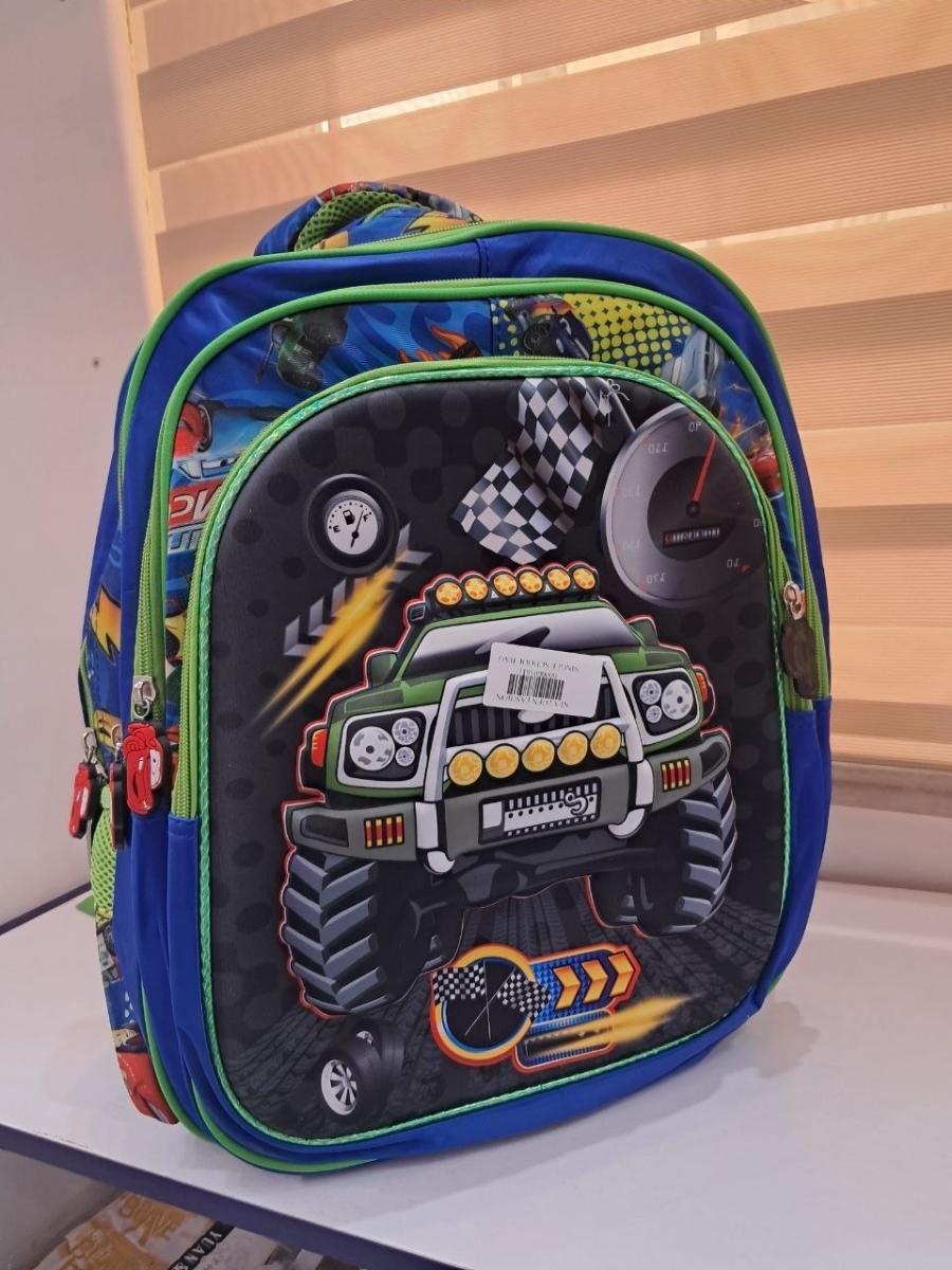 Road Monster Truck School Backpack thumbnail 3