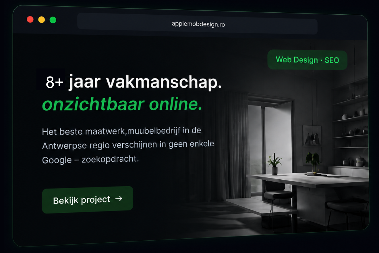 AppleMob Design — Web Design & SEO