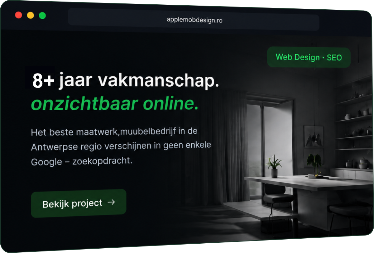 AppleMob Design — Web Design & SEO
