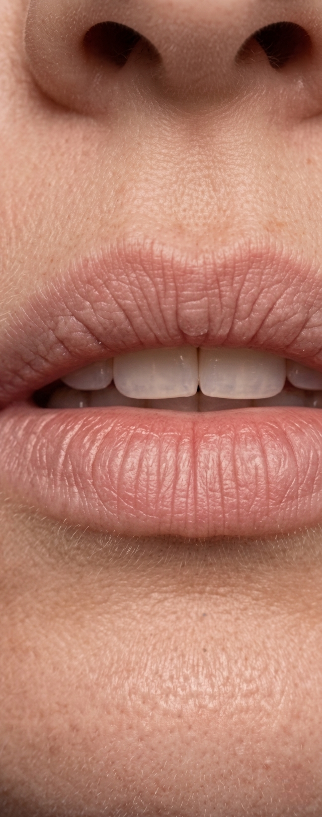 Hidratación y Brillo — Labios y Mejillas antes