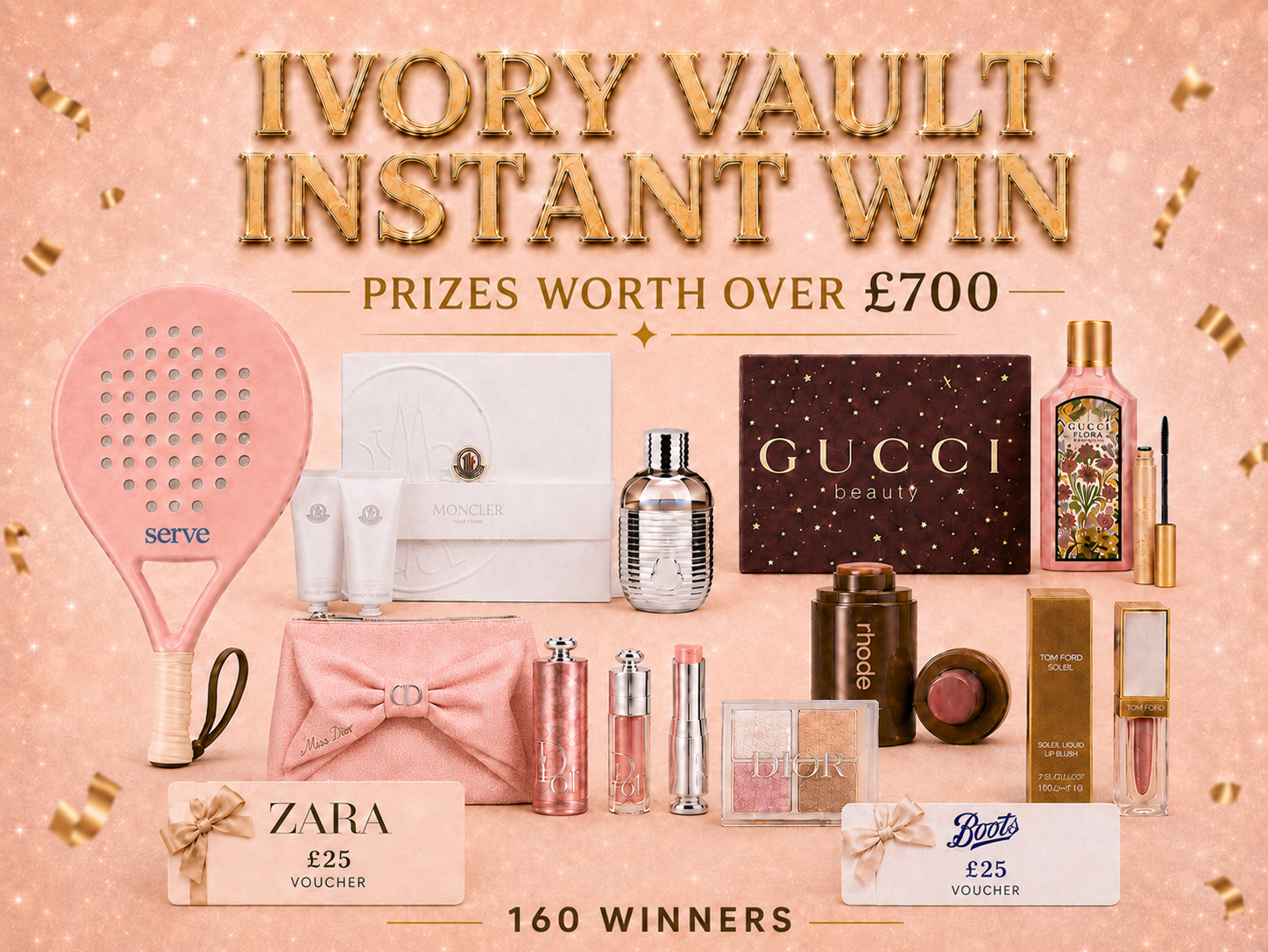 Instant Win Worth over £700
