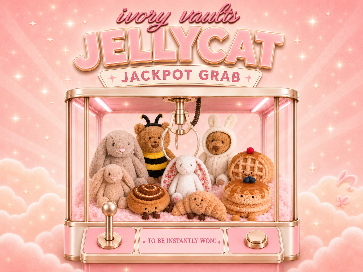JellyCat Jackpot Grab Joy Edition