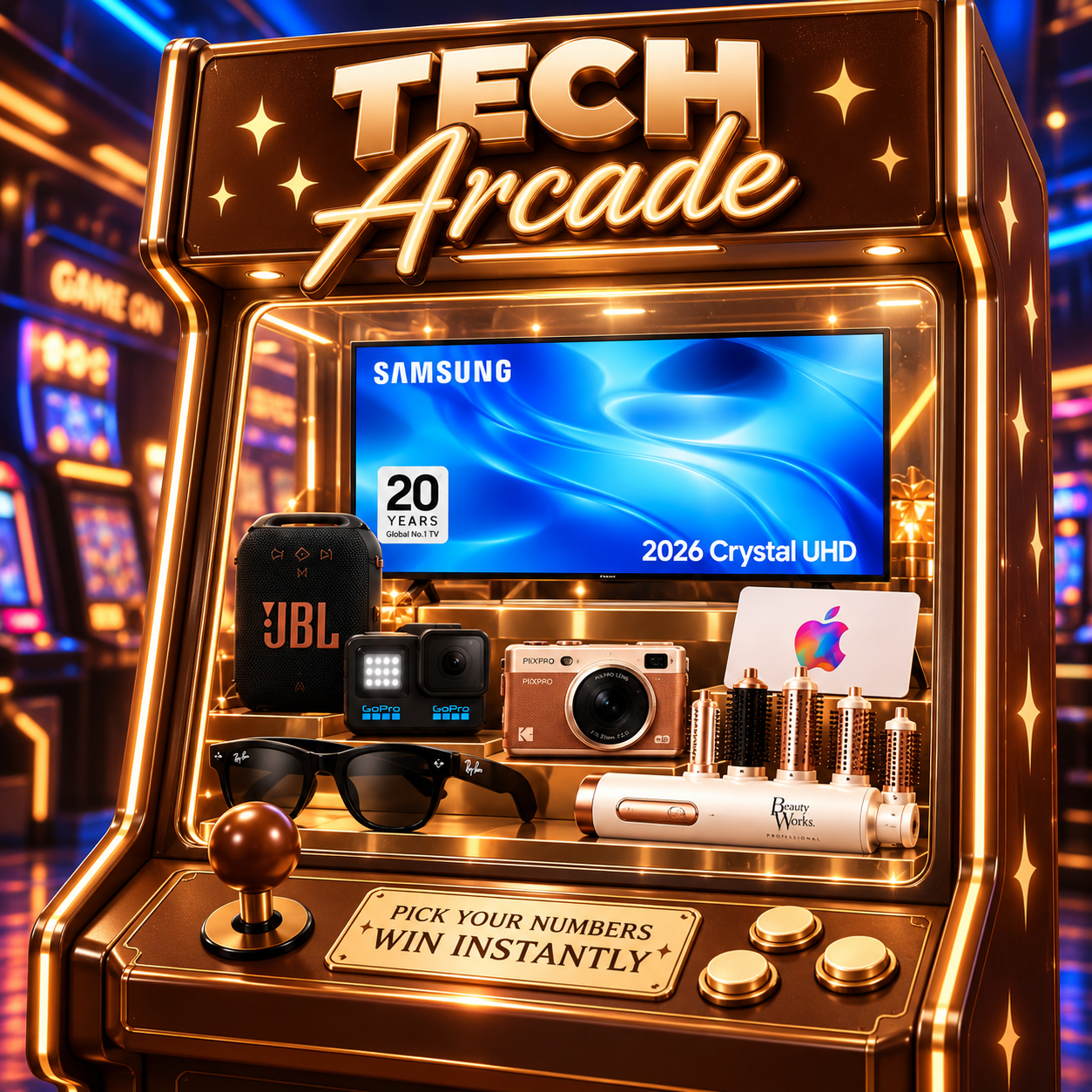 Tech Arcade Instant Win