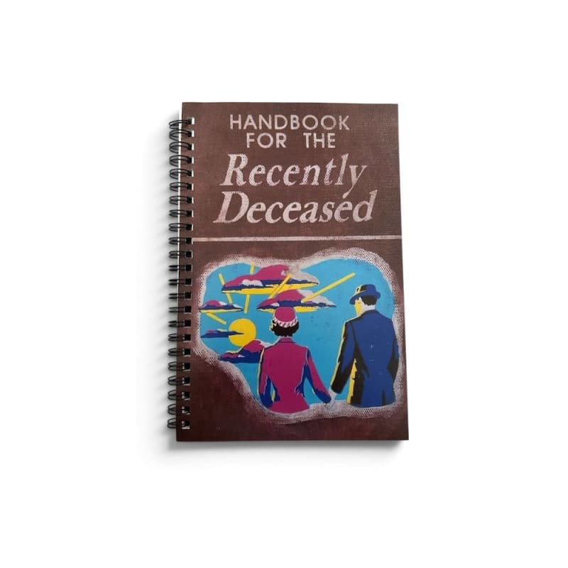 Libreta Beetlejuice: Manual para los recién fallecidos