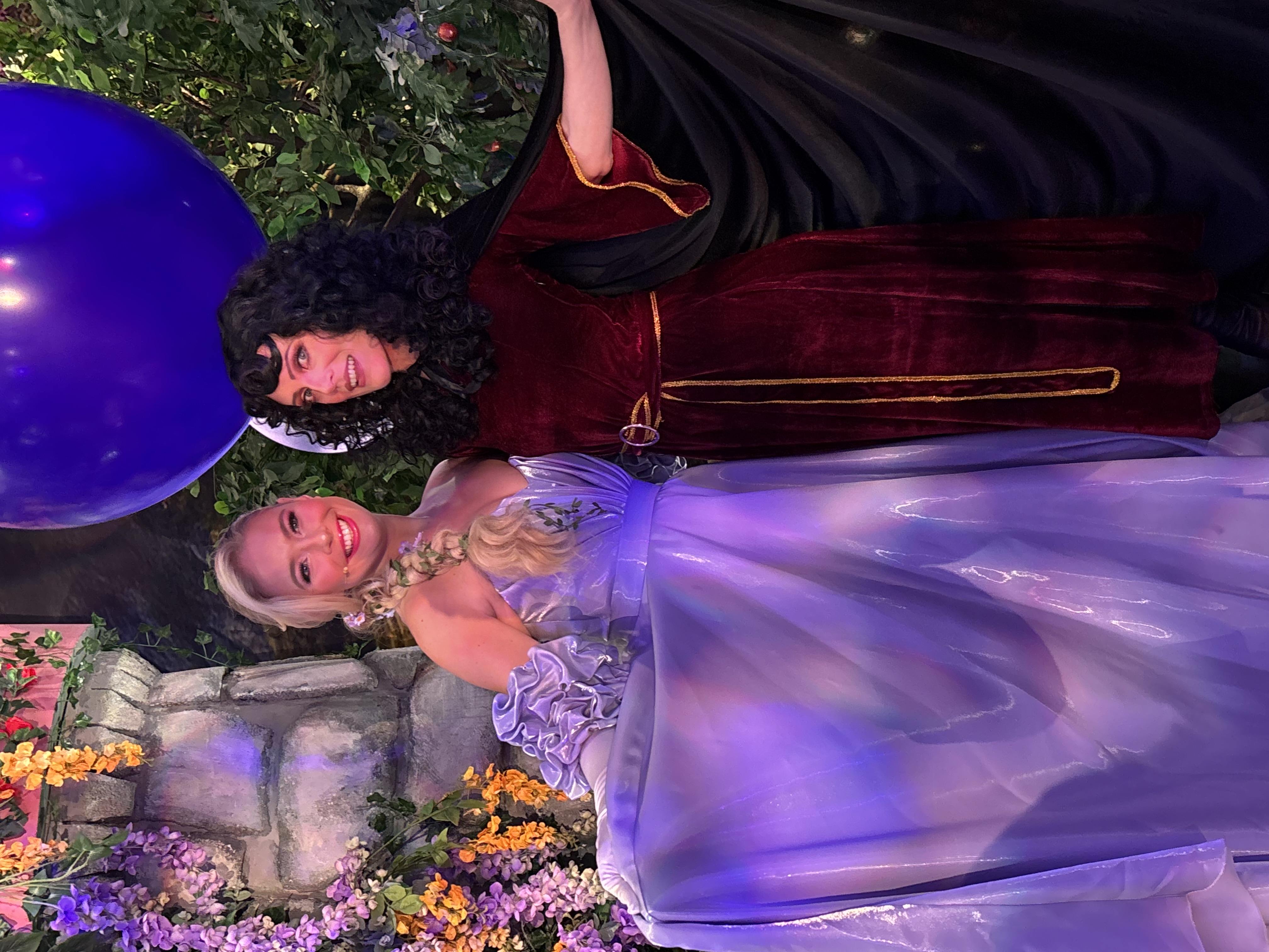 Dream Beam Parties South West London Children Party Gallery Photo - Rapunzel and mother