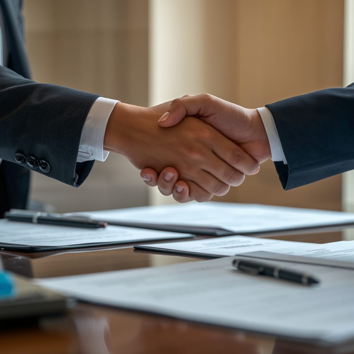 Signature d'un document officiel entre syndicats et Assurance maladie