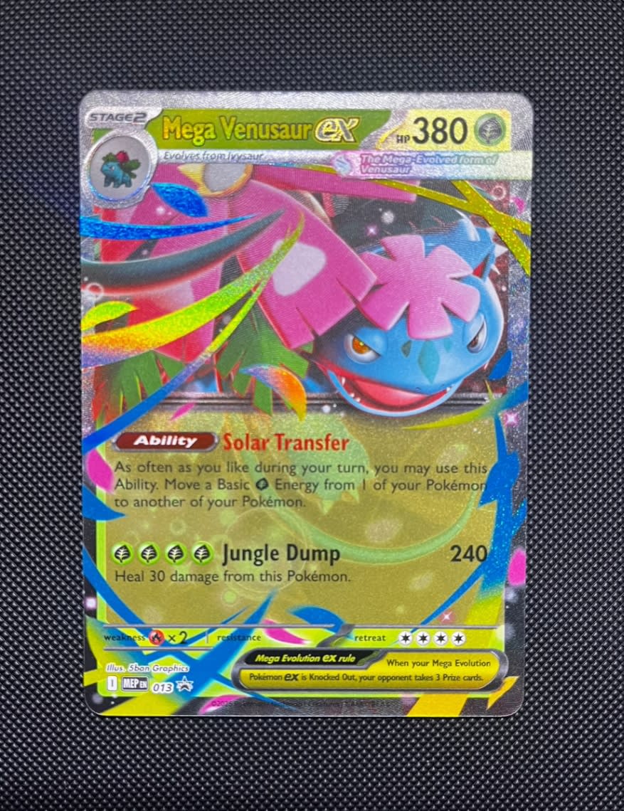 Mega Venusaur ex - MEP Black Star Promos