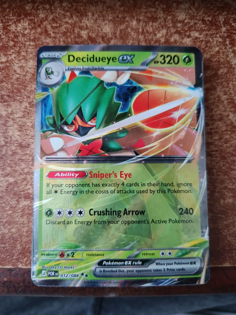 Decidueye ex - Perfect Order