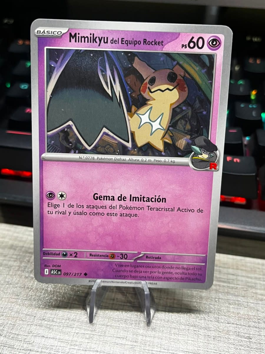 Team Rocket's Mimikyu - Destined Rivals