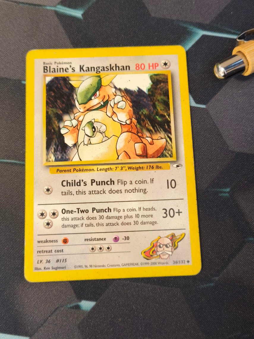 Blaine's Kangaskhan - Gym Heroes