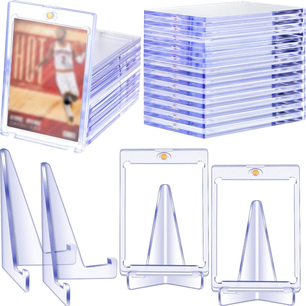 Acrilico magnetico con soporte