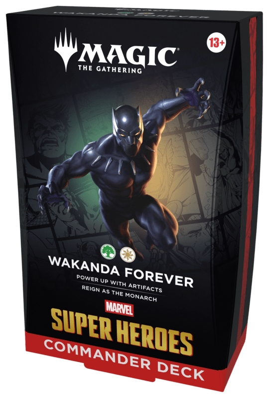 Marvel Super Heroes - Wakanda Forever Commander Deck