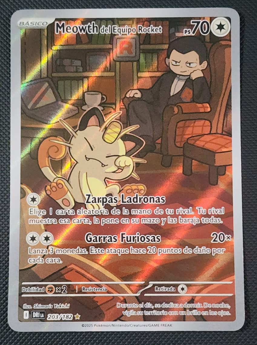 Team Rocket's Meowth - Destined Rivals