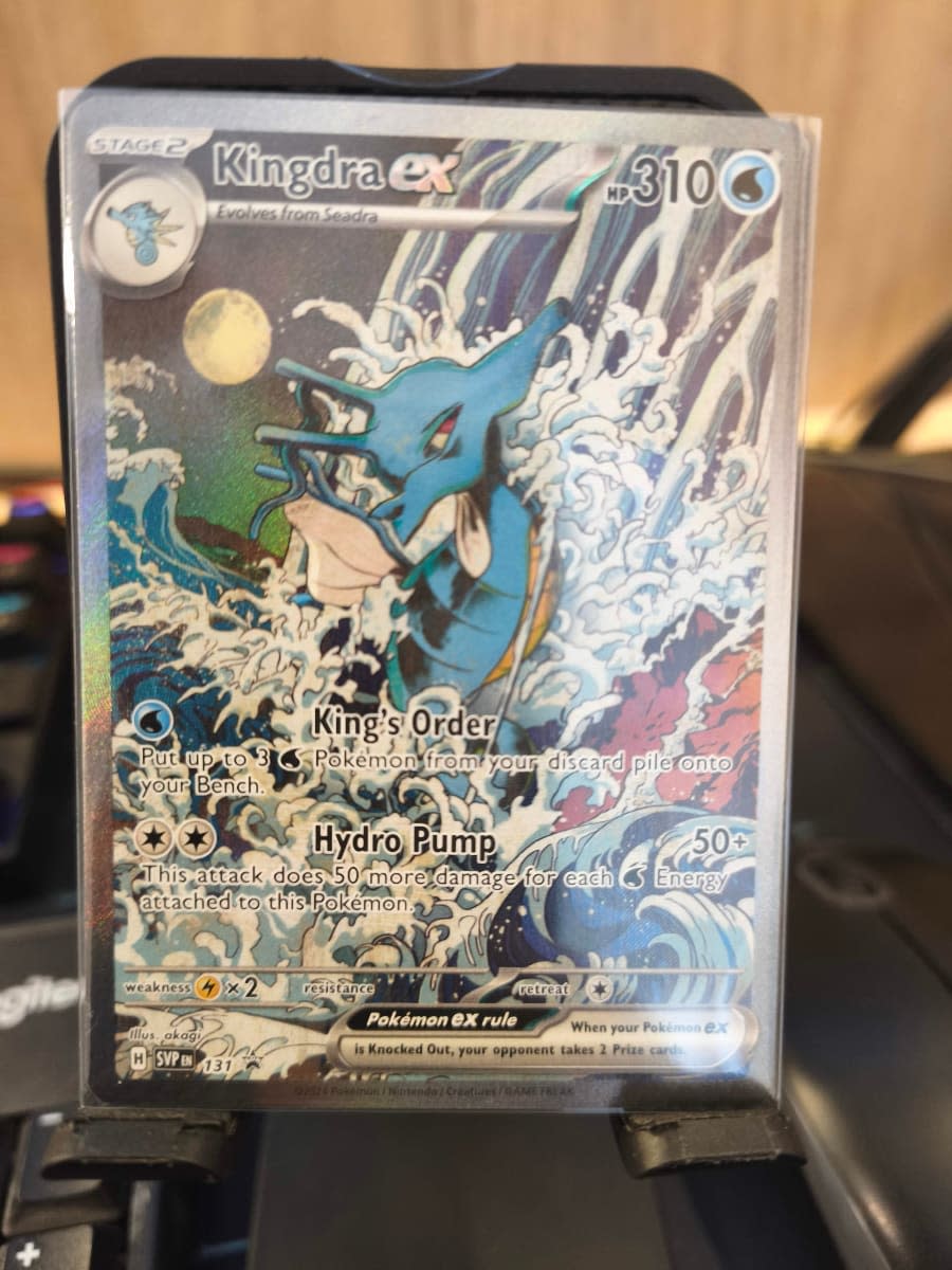 Kingdra ex - SVP Black Star Promos