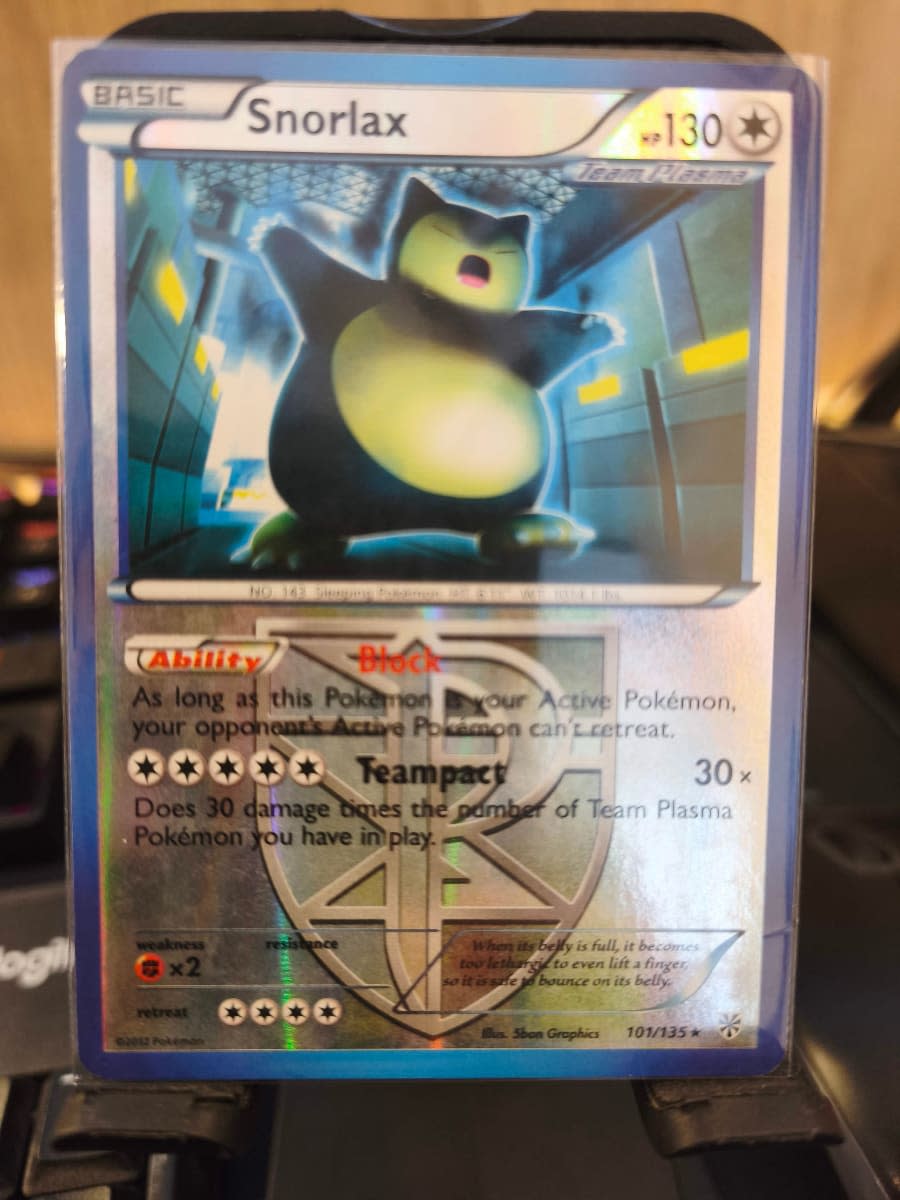 Snorlax - Plasma Storm