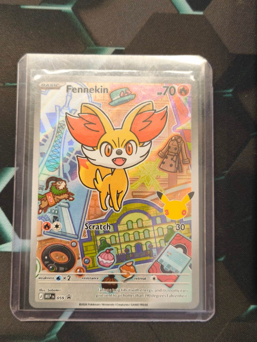 Fennekin - MEP Black Star Promos
