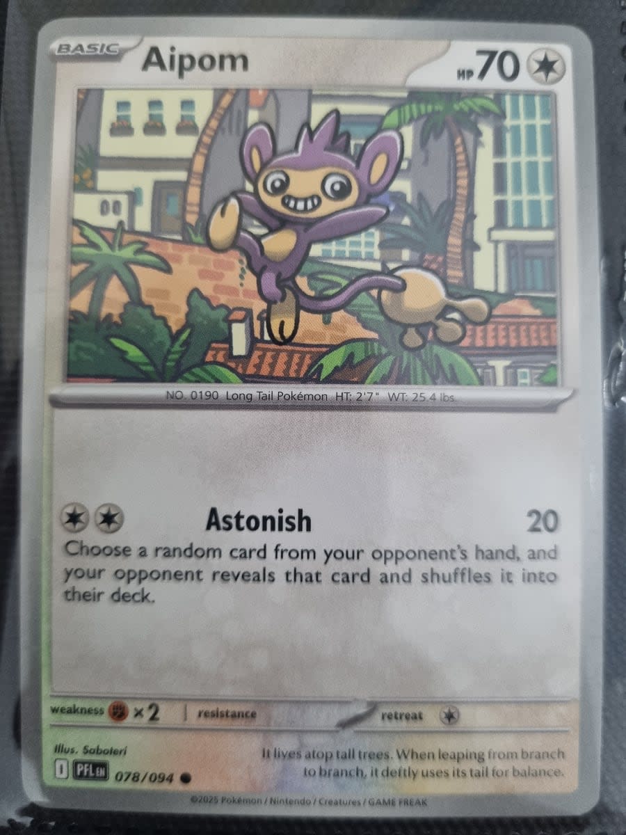 Aipom - Phantasmal Flames