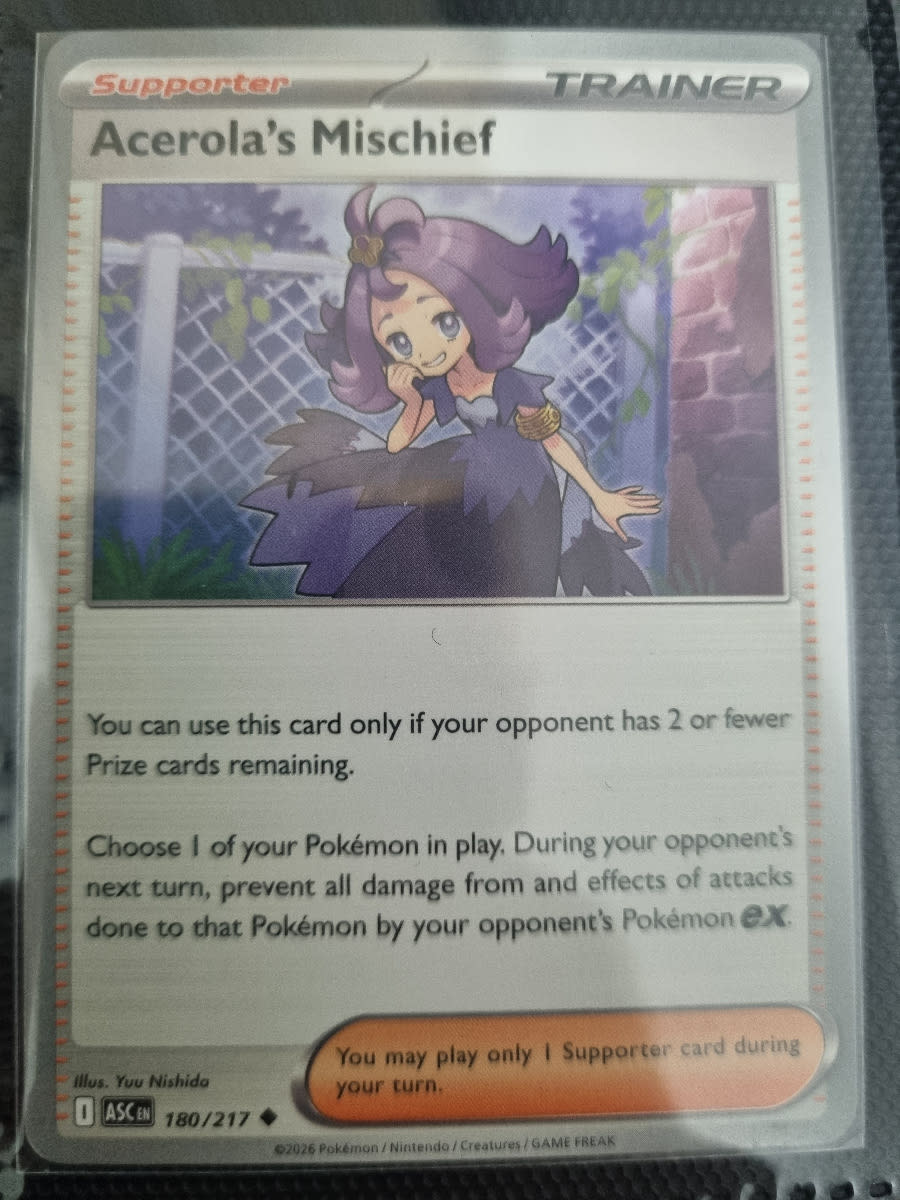 Acerola's Mischief - Mega Evolution