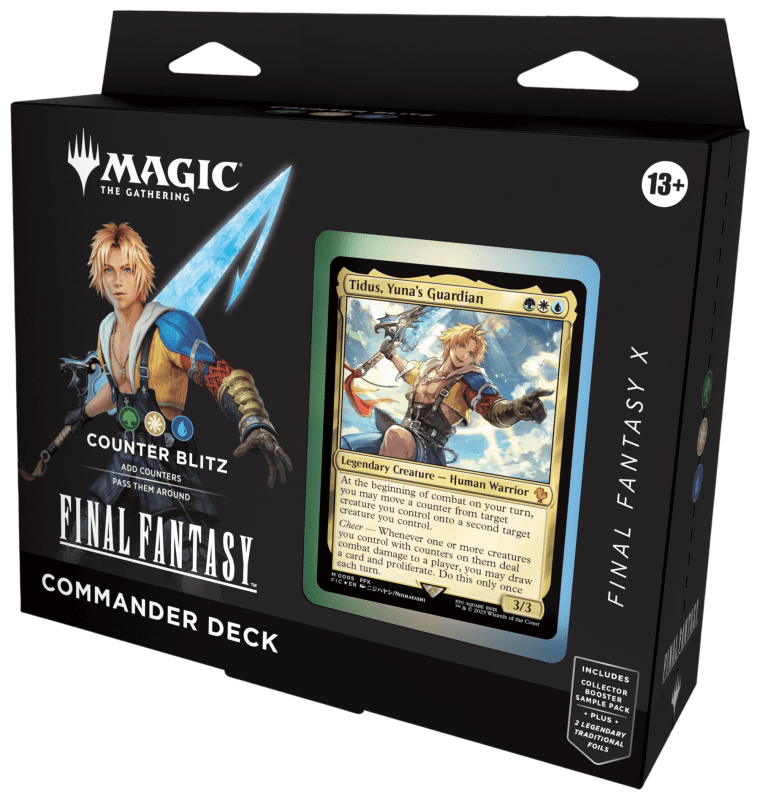 FINAL FANTASY - Counter Blitz Commander Deck