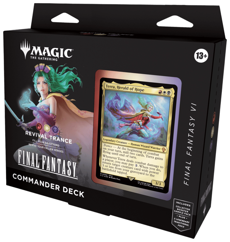 FINAL FANTASY - Revival Trance Commander Deck