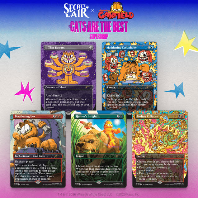 Secret Lair x Garfield: Our Only Thought is to Entertain You - No Foil Edition​