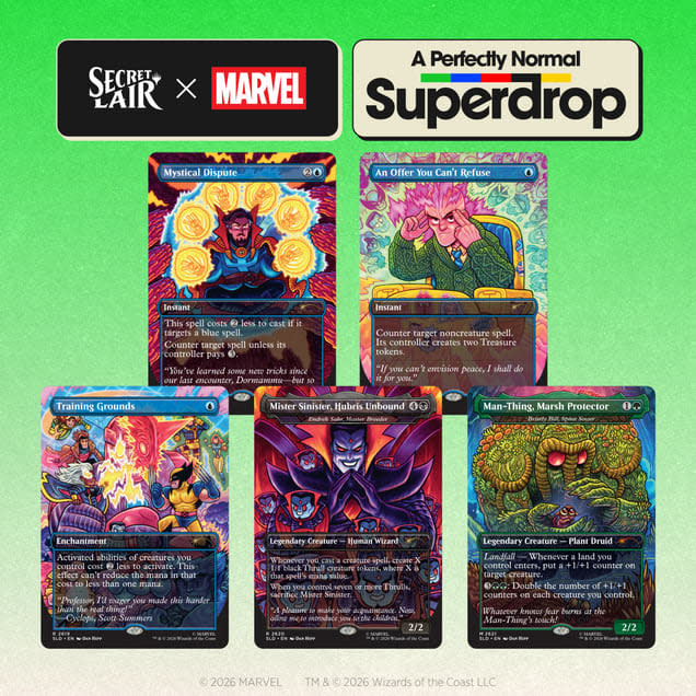 Secret Lair x Marvel: Dan Hipp - No Foil Edition