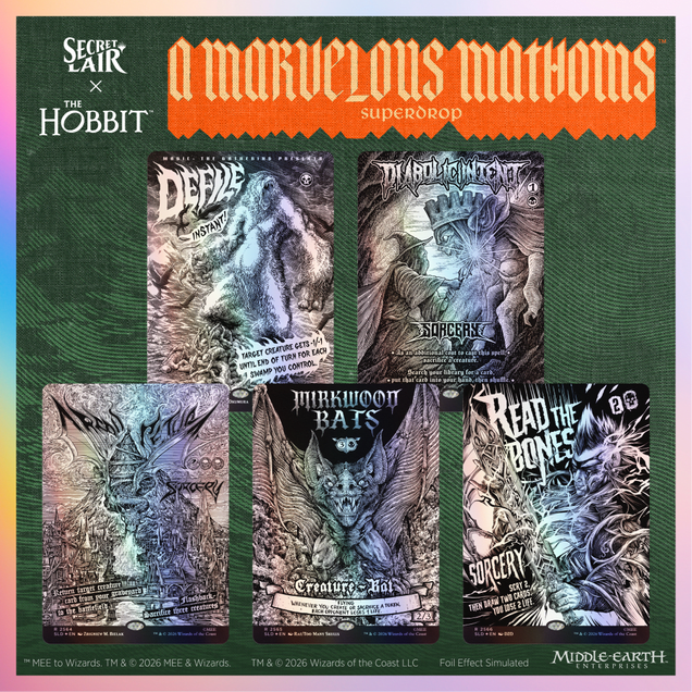 Secret Lair x The Hobbit: Desolation - Foil Edition