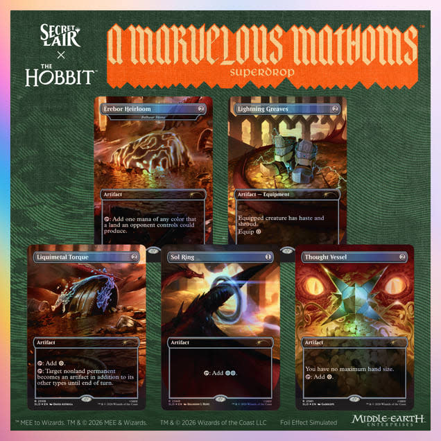 Secret Lair x The Hobbit: Smaug's Spoils - Foil Edition