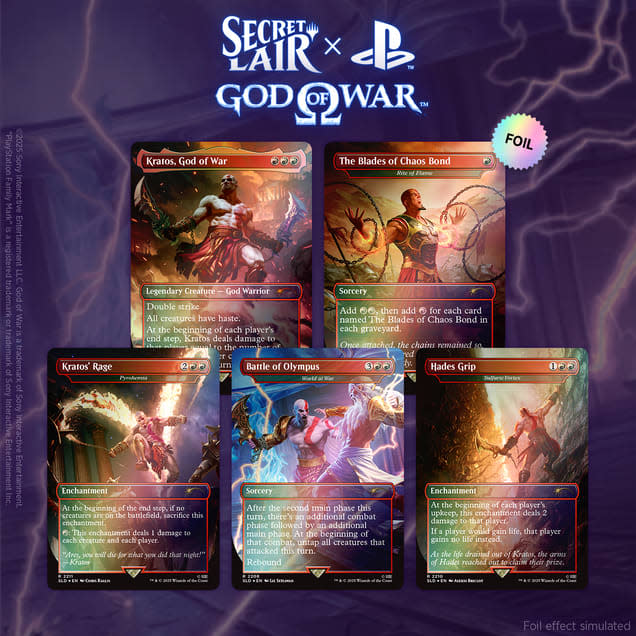 Secret Lair x God of War: Greek - Foil Edition