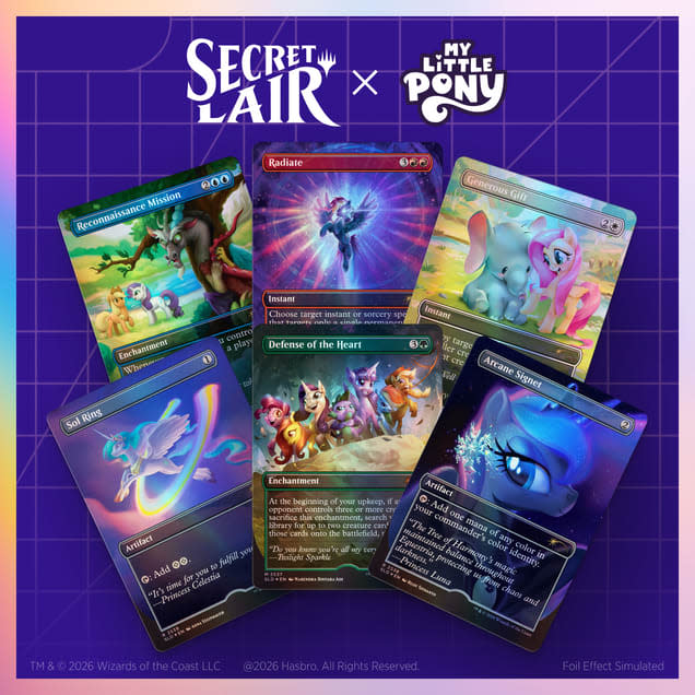 Secret Lair x My Little Pony: Friendship is Magic - Foil Edition