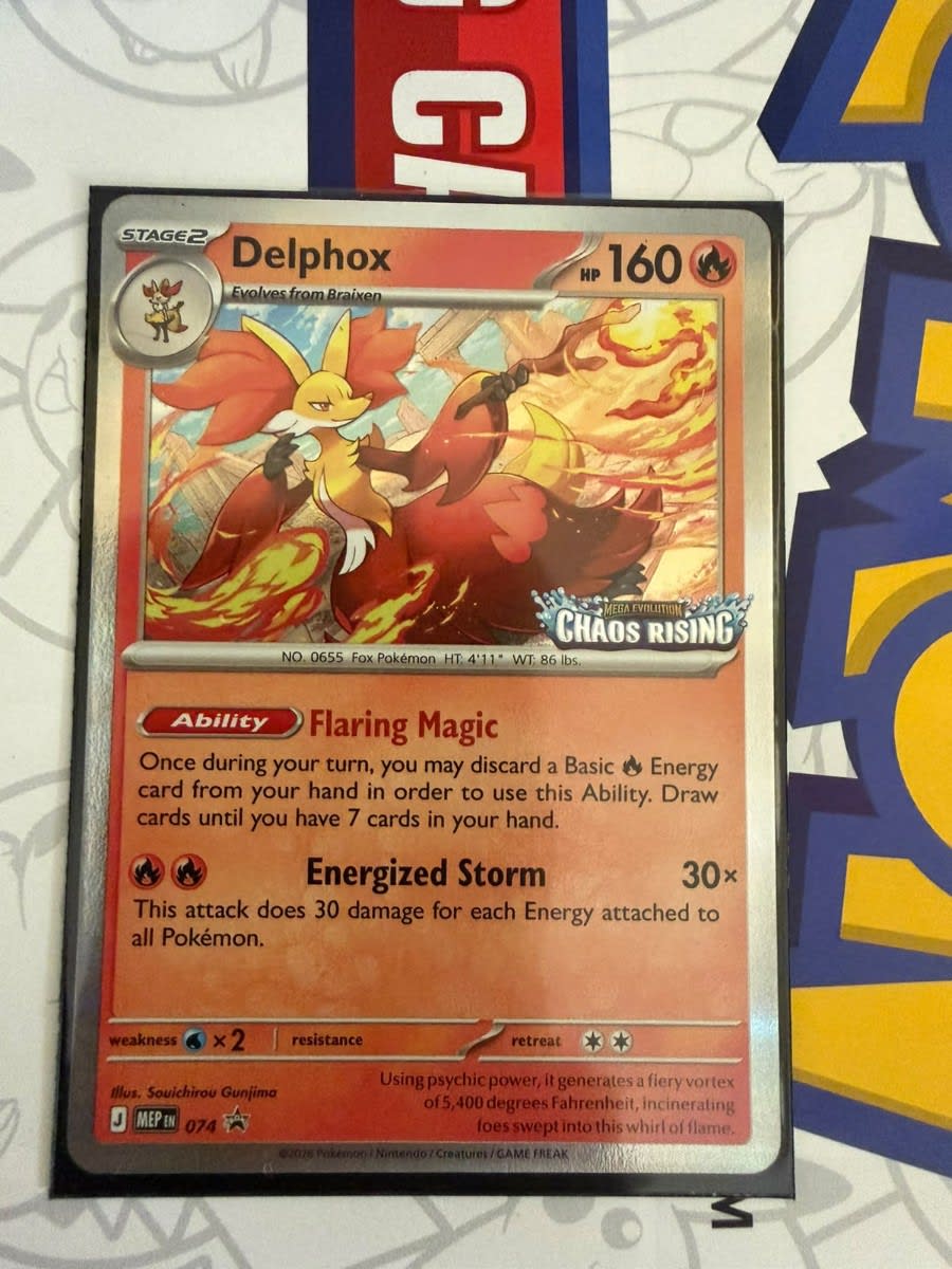 Delphox - MEP Black Star Promos