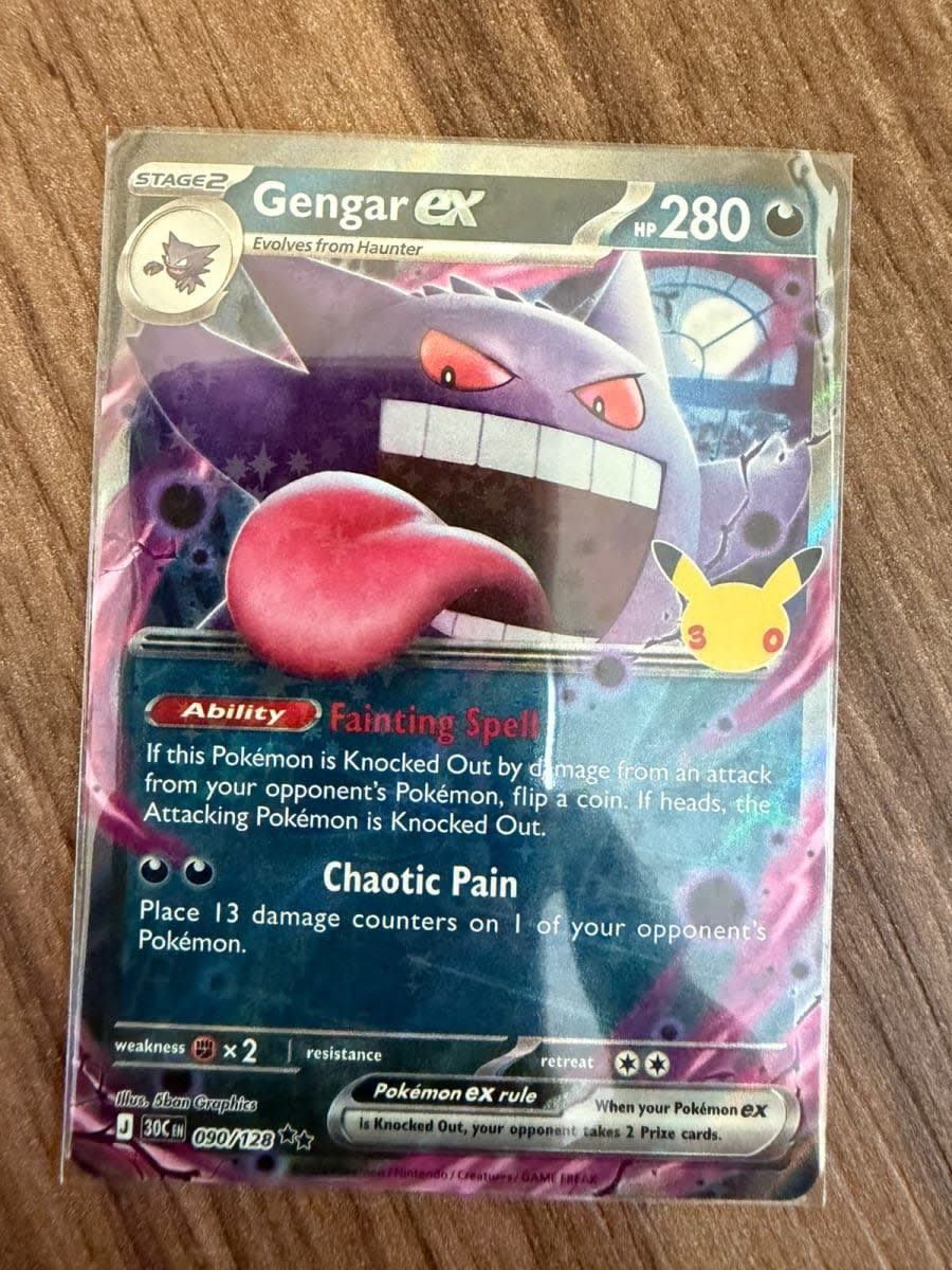 Gengar ex - 30th Celebration
