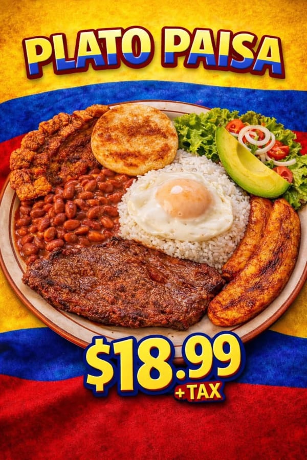 Platillo Colombiano 2