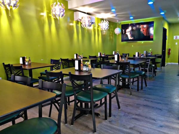 Fachada del Restaurante Dominicano en Norristown