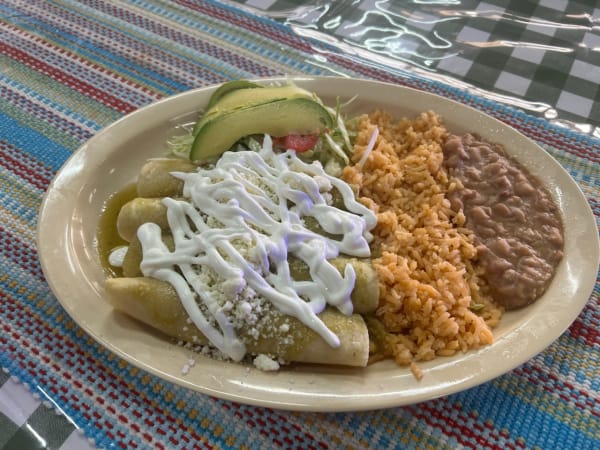 Green Enchiladas