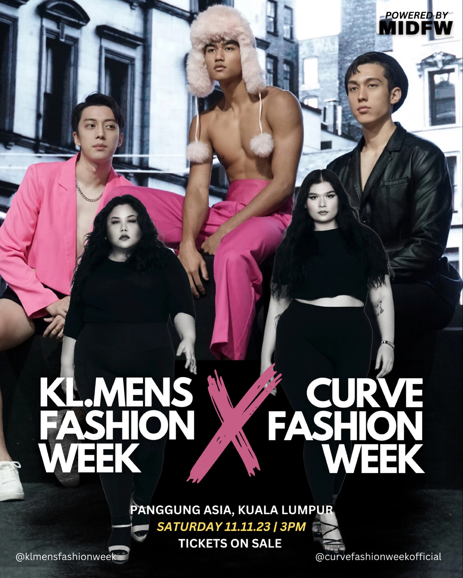 KL MENS FASHION WEEK X CURVE FASHION WEEK