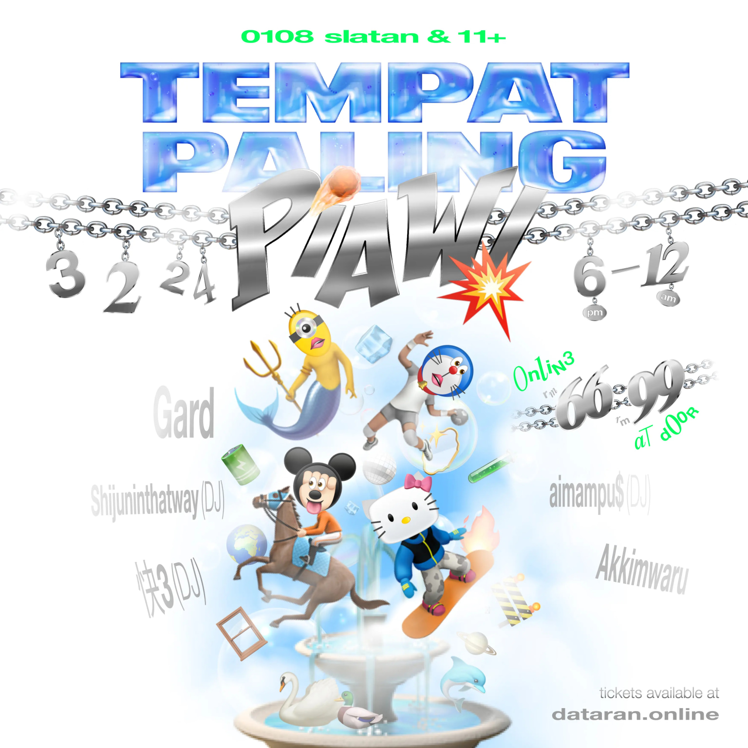 0108 Slatan & 11+ Presents Tempat Paling Piaw