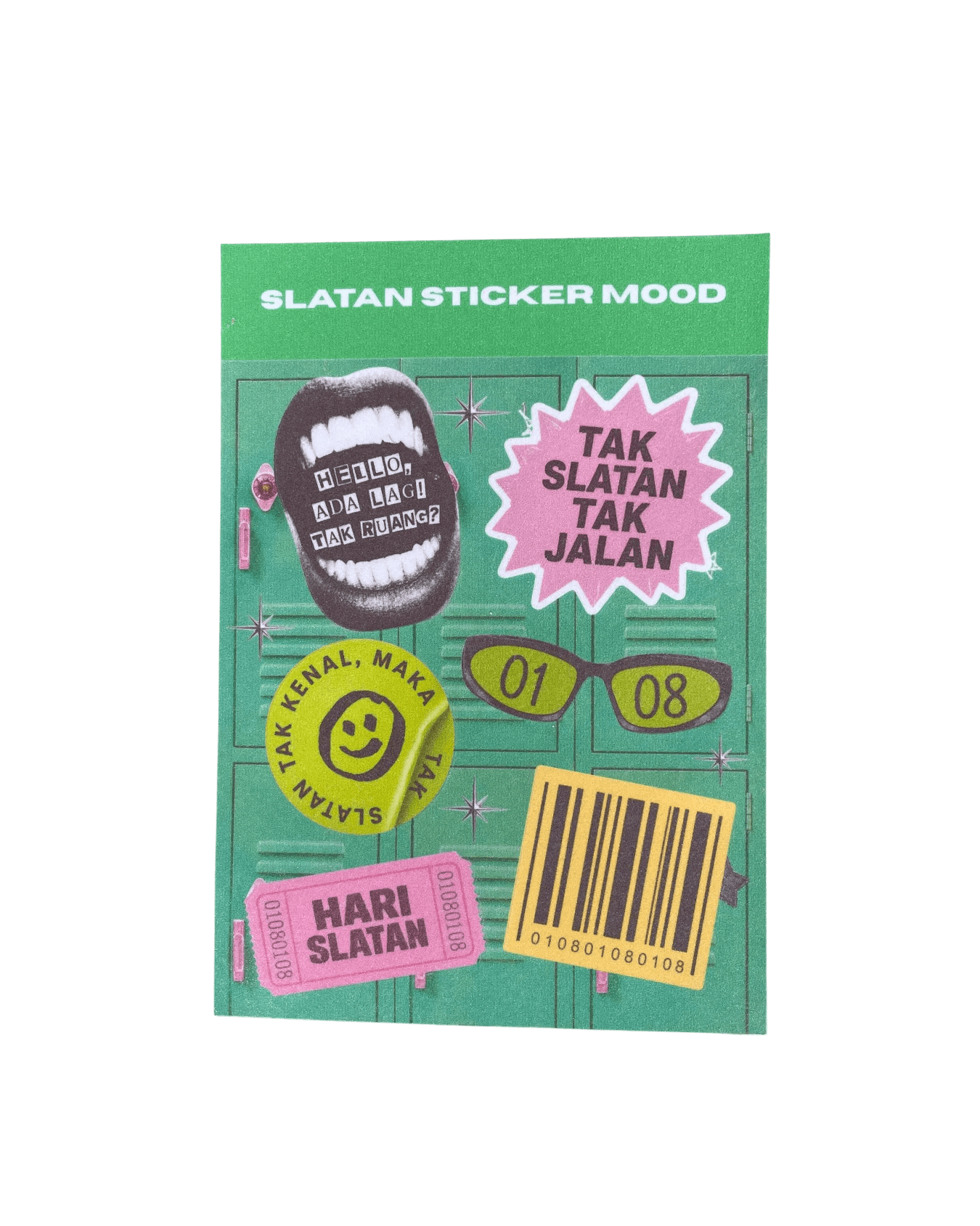 SLATAN STICKER MOOD SHEET