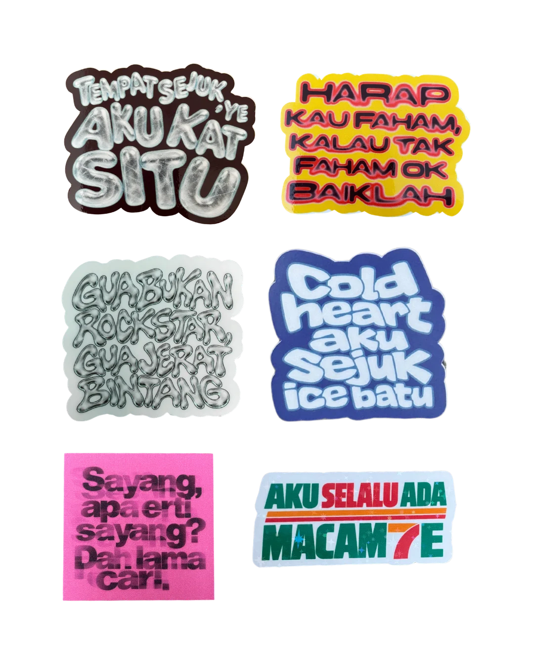 SLATAN STICKER PACK 2