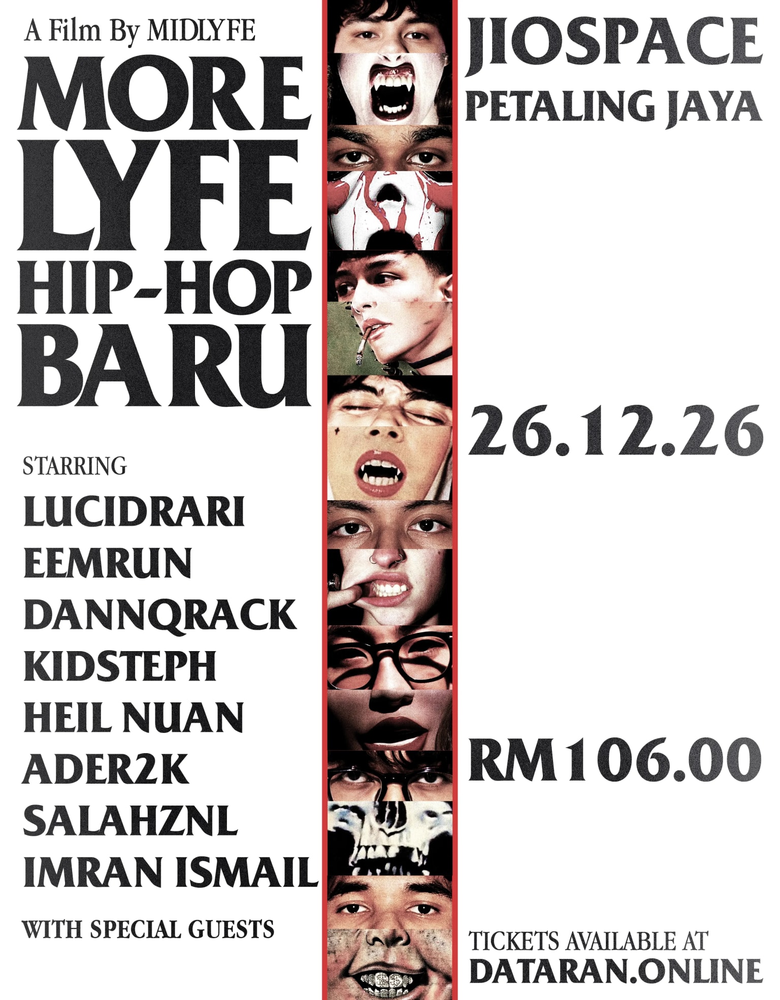 [TIX] MORELYFE 26 : HIP HOP BARU