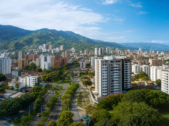 Vista panorámica de Cali