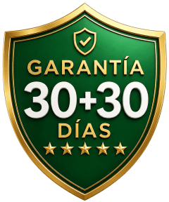 Garantía 30 más 30 días