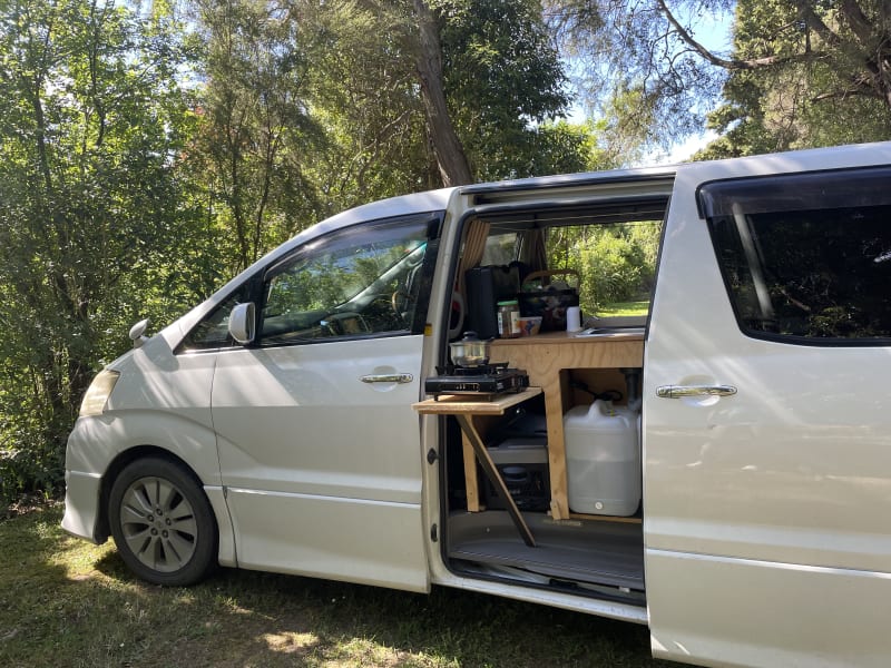 Toyota Alphard 2008 - Green Self Contained — photo 3