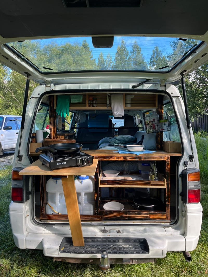 Mitsubishi L300 2007 – SELF-CONTAINED CAMPERVAN – SET UP FOR VAN LIFE IN NZ — photo 3