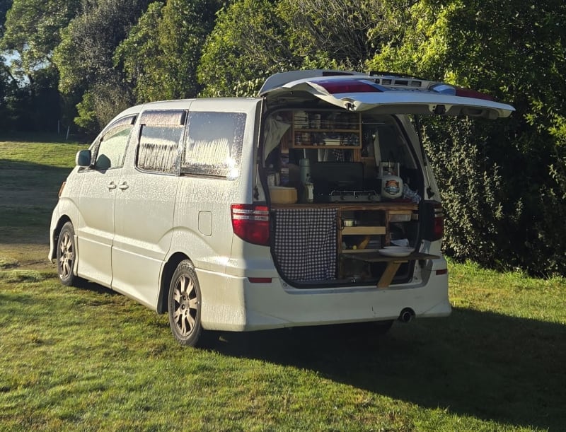 🚐 TOYOTA ALPHARD 2004 – SELF-CONTAINED – FULLY EQUIPPED 🇳🇿 💰 NZ$15,500 — photo 4