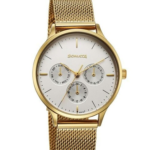 Sonata Festive Quartz Multifunction watch