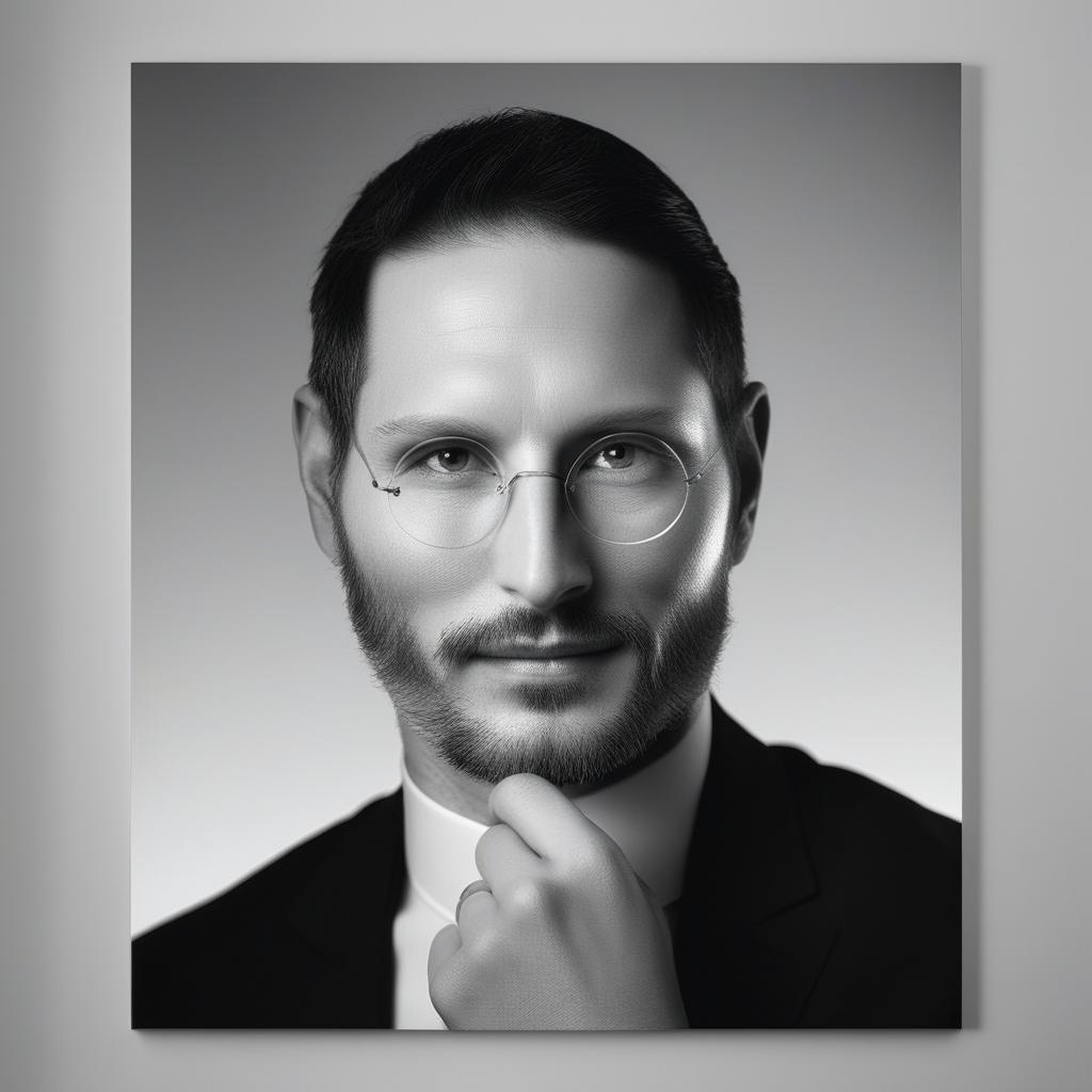 Output for the Glif "Steve Jobs Iconic Pose"