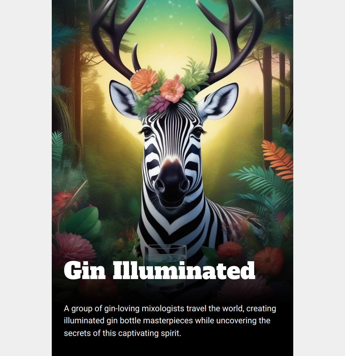 Output for the Glif "Glifflix - Black Forest Gin Party"